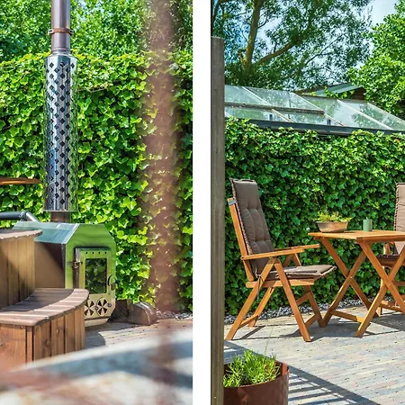 Gastsuite Het Duinroosje Met Hottub Op Het Prive Terras!