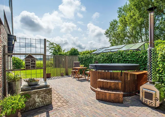 Gastsuite Het Duinroosje Met Hottub Op Het Prive Terras!